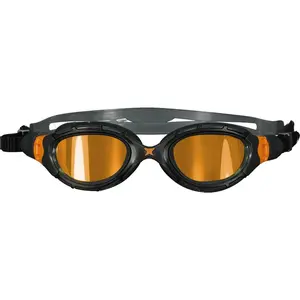 Comparateur de prix : Lunettes de natation Zoggs Predator Flex Titanium Noir Orangea, Taille Regular
