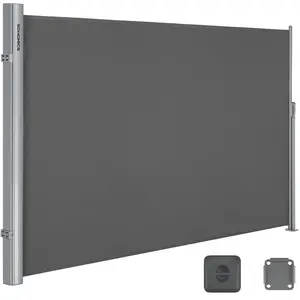 Comparateur de prix : Store latéral - SONGMICS - Pare-soleil et Brise-vue - Gris Anthracite GSA164G01 - 160 x 400 cm