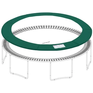 SONGMICS Coussin de protection ø 244cm Trampoline, résistant au UV ant... pas cher