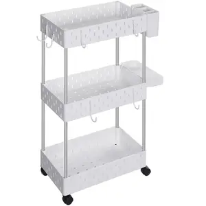 SONGMICS Chariot   niveaux blancVendu parsongmics