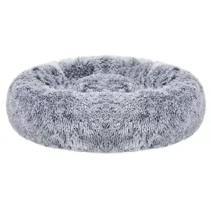 Comparateur de prix : Feandrea Panier Pour Chien En Tissu Peluche, Gris / 50 Cm