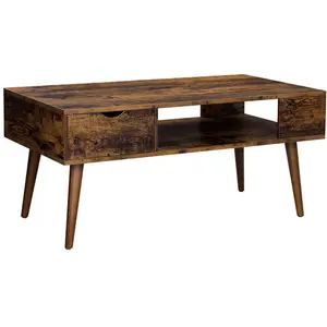 Vasagle Table basse avec rangements pas cher