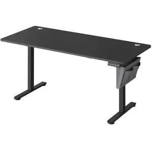 Comparateur de prix : SONGMICS Bureau électrique assis-debout 70 x 160 x (72-120) cm noir d'encre