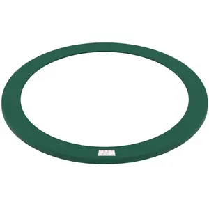 SONGMICS Coussin de protection de trampoline diamètre 427 cm vert jungle pas cher