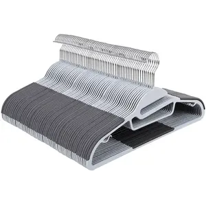 SONGMICS Cintres en plastique antidérapant, Gris / 20 pas cher