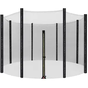 SONGMICS Filet de remplacement pour trampoline, Noir / Ø 305 cm pas cher