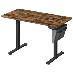 SONGMICS Bureau électrique assis-debout réglable en hauteur 60 x 120 x... pas cher