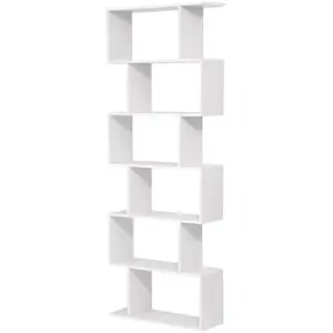 VASAGLE Étagère de rangement à 6 niveaux, Blanc pas cher