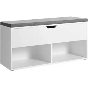 VASAGLE Banc à chaussures coussin pas cher