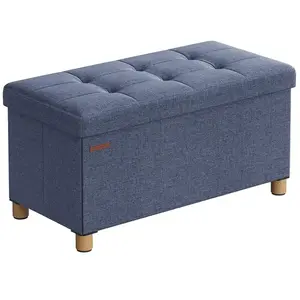 SONGMICS Pouf repose-pieds pliable pas cher