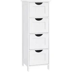 VASAGLE Meuble rangement 4 tiroirs pas cher