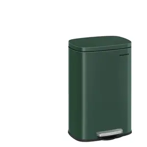 SONGMICS Poubelle de cuisine 50L, Vert Rétro / 43,2L x 37,1l x 63,2H cmVendu parsongmics