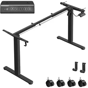 VASAGLE Bureau réglable sans plateau pas cher