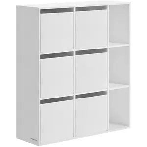 SONGMICS Assemblage Toolless Meuble de Rangement, 9 Cube ( 91,8H cm) pas cher