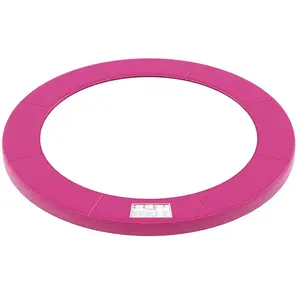 SONGMICS Coussin de protection de trampoline anti-UV, Rosé / Ø 244 cm pas cher