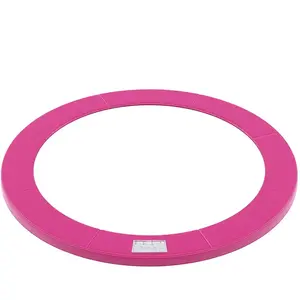 SONGMICS Coussin de protection de trampoline anti-UV, Rosé / Ø 305 cm pas cher