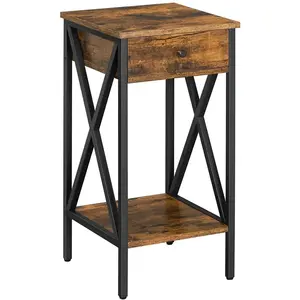 VASAGLE Table d’appoint design X pas cher