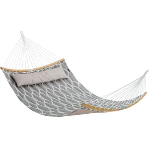 Comparateur de prix : SONGMICS Hamac en tissu matelassé, Losange Gris + Beige