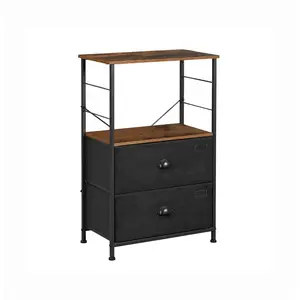SONGMICS Table de nuit rangement pas cher