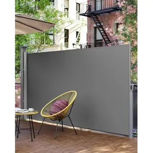 Comparateur de prix : SONGMICS Store latéral 350 x 180 cm (L x H), Brise-vue, Paravent rétra...