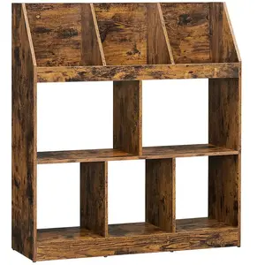 VASAGLE Étagère rangement rustique pas cher