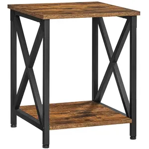 VASAGLE Table d'appoint design X pas cher