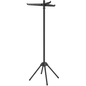 SONGMICS Étendoir à linge acier inoxydable hauteur 150 cm pas cher