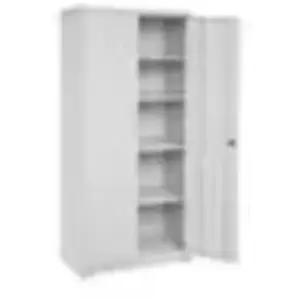 SONGMICS Meuble de rangements avec 4 étagères, Gris / 80L cm pas cher