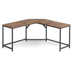 VASAGLE Bureau d'angle industriel pas cher