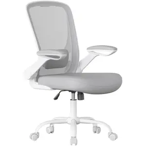 SONGMICSHOME Chaise de bureau ergonomique, fauteuil pivotant avec doss... pas cher
