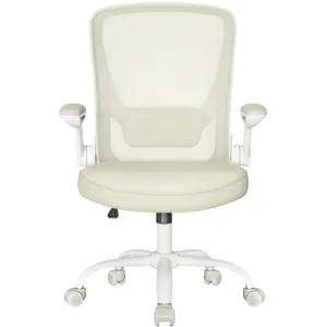 SONGMICSHOME Chaise de bureau ergonomique, fauteuil pivotant avec doss... pas cher