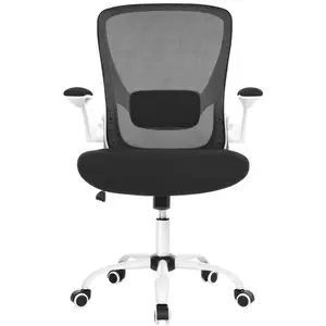 SONGMICSHOME Chaise de bureau pivotante en maille ergonomique avec sou... pas cher