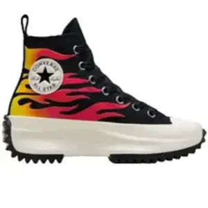 Comparateur de prix : Run Star Hike Flame Check Hi par Converse Noir 38 Femme