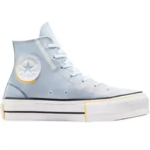 Baskets Bleu Clair Femme Converse Chuck Taylor All Star Lift pas cher
