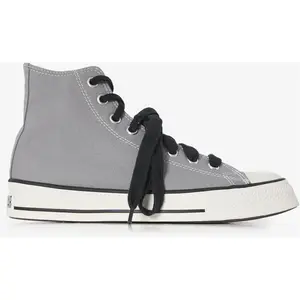 Converse Chuck Taylor Throwback High - Gris, Gris 40 pas cher