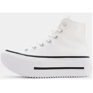 Chuck Taylor All Star Lift Double Stack Hi par Converse Blanc 37 Femme pas cher