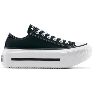 Converse Lift Ox Double Stack - Black, Black 40 pas cher
