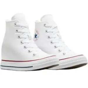 Converse Ctas Wedge Femme Chaussures - Blanc - Taille: 37 - Toile pas cher