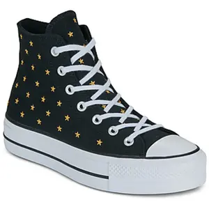 Baskets montantes Converse LIFT PLATFORM EMBROIDERED STARS M67953399 pas cher