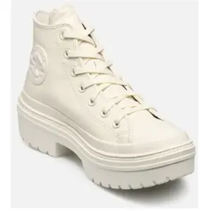 Comparateur de prix : CONVERSE Baskets femme 39,5 Blanc-Kaki Chuck Taylor Style plateforme
