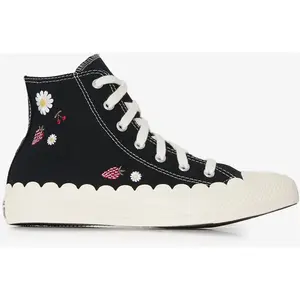 Converse Chuck Taylor All Star Hi Summer Market  Noir/blanc pas cher