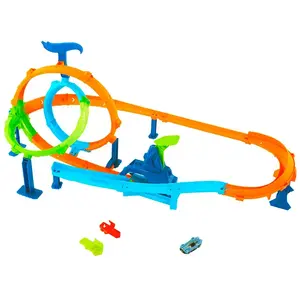 HOT WHEELS Hot Wheels - Coffret Cascades Piste Looping Cyclone