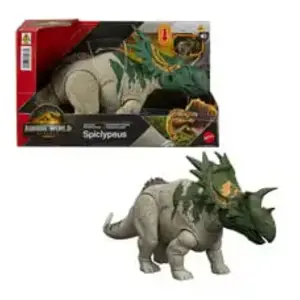 Comparateur de prix : Mattel Jurassic World Saga Wild Roar: Spiclypeus Dinosaur Figure