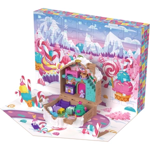 Comparateur de prix : Polly Pocket - Calendrier de l Avent Maison en pain d épices - Surpris...