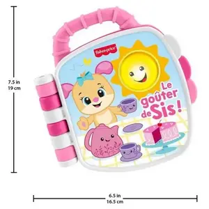 Livre déveil - Le goûter de Sis - Fisher-Price - JMC52 pas cher