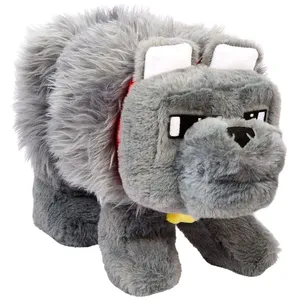 Comparateur de prix : Mattel Minecraft, Le Film - Peluche Sonore Dennis Le Loup 20 Cm