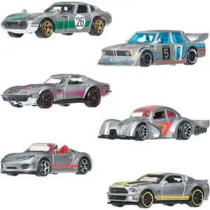 HOT WHEELS Hot Wheels Hot Wheels-Coffret Zamac-Lot De 6 Véhicules En M...