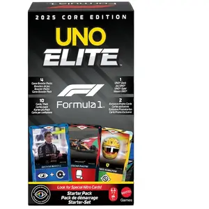 Comparateur de prix : Mattel Games Mattel - Uno Élite Formule 1 Édition Standard 2025