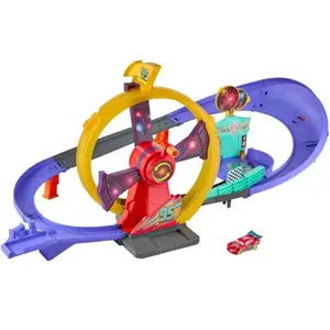 Mattel Disney Pixar Cars JMT57, Set de voiture et circuit, 4 ans/ans, LR44, Plastique, Métal, Multicolore