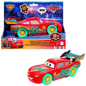 Mattel Disney Pixar Cars Lightning McQueen mit Lichtern und Geräuschen pas cher